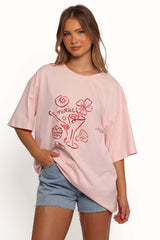 Loa Graphic Tee - Pink/Red - XL - Image 35