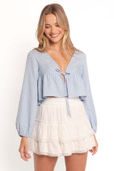 Sundara Long Sleeve Top - Blue - XL - Image 30