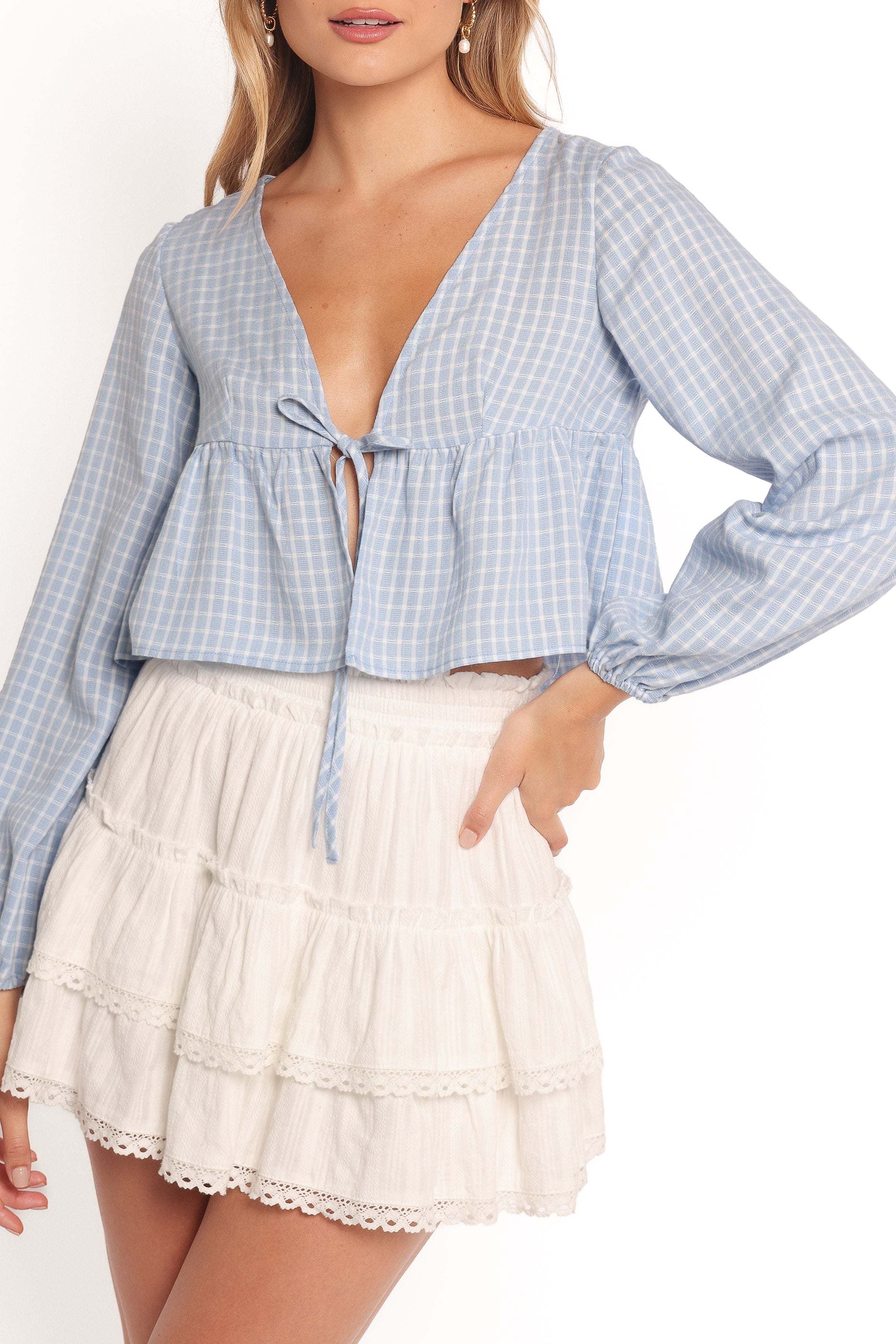 Sundara Long Sleeve Top - Blue - XL - Image 35